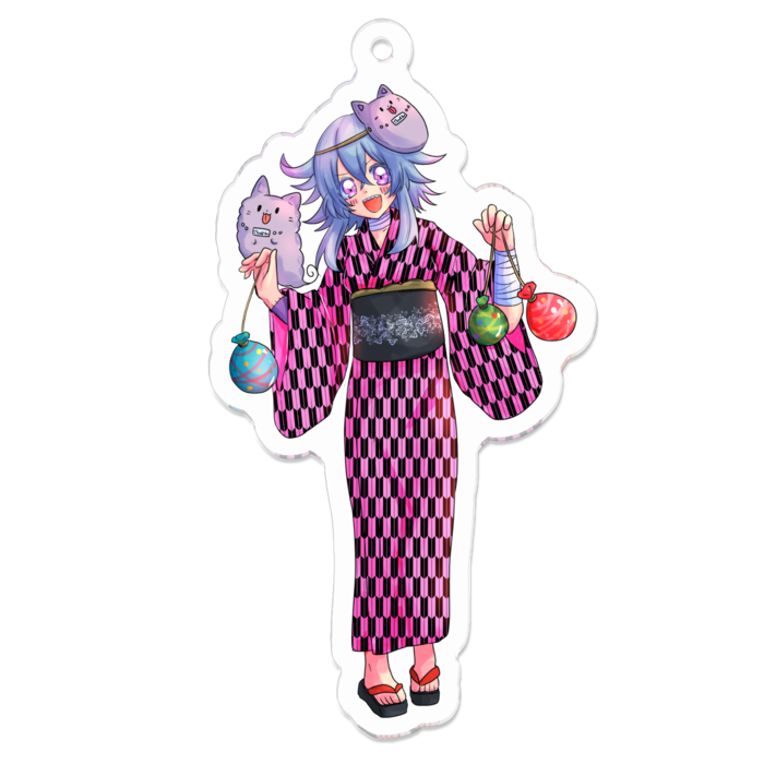 アクリルキーホルダー - 70 x 70 (mm)