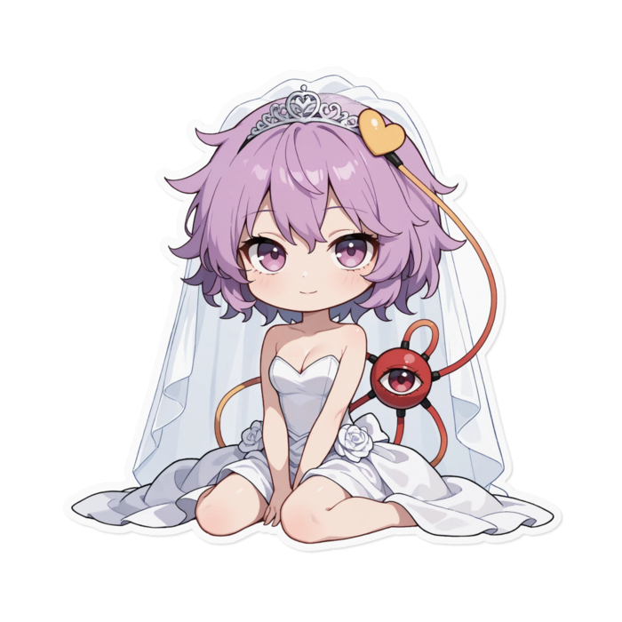 ステッカー - 160 x 160 (mm)(キャラのみ)