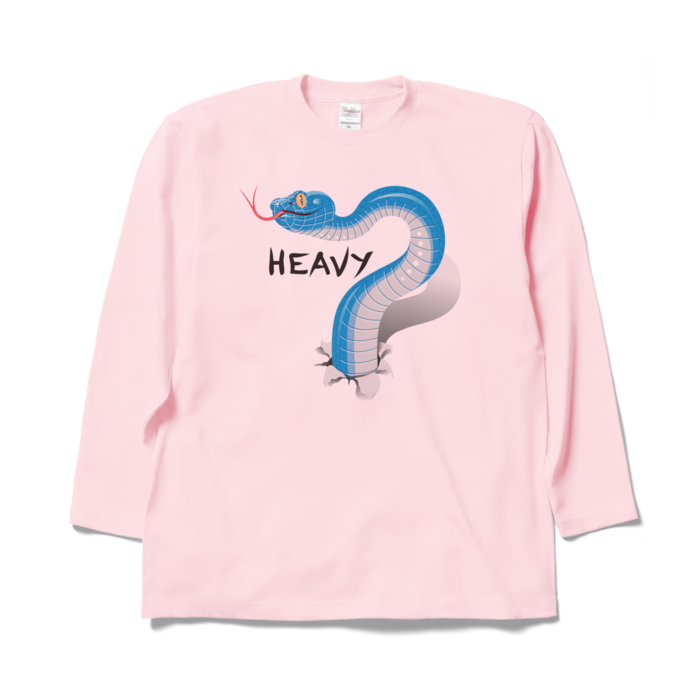 ロングスリーブTシャツ - XL - ライトピンク
