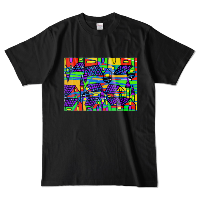 カラーTシャツ - L - ブラック (濃色)