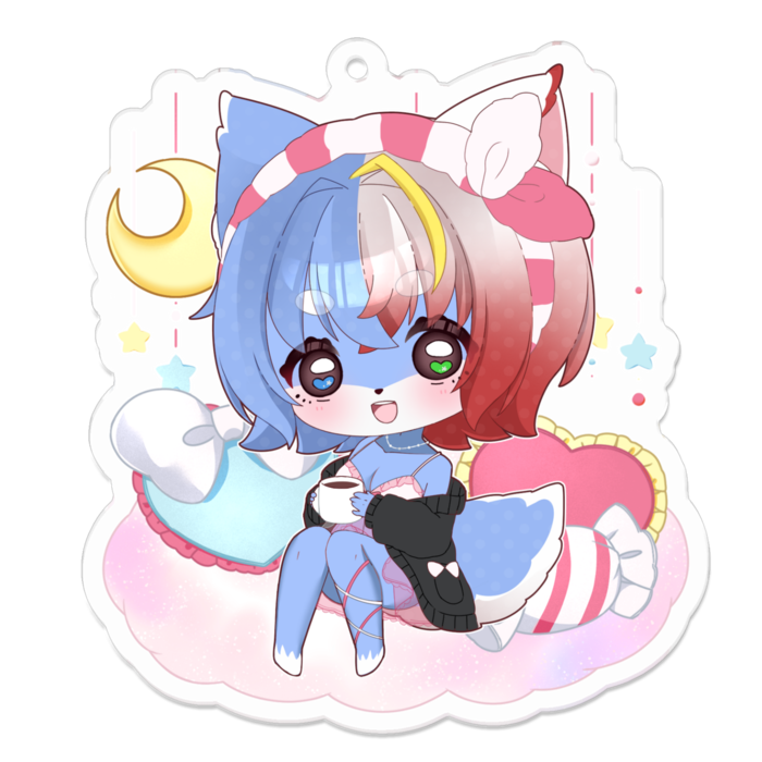 アクリルキーホルダー - 70 x 70 (mm)