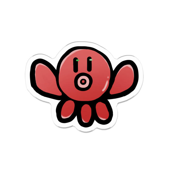 アクリルバッジ - 50 x 50 (mm)