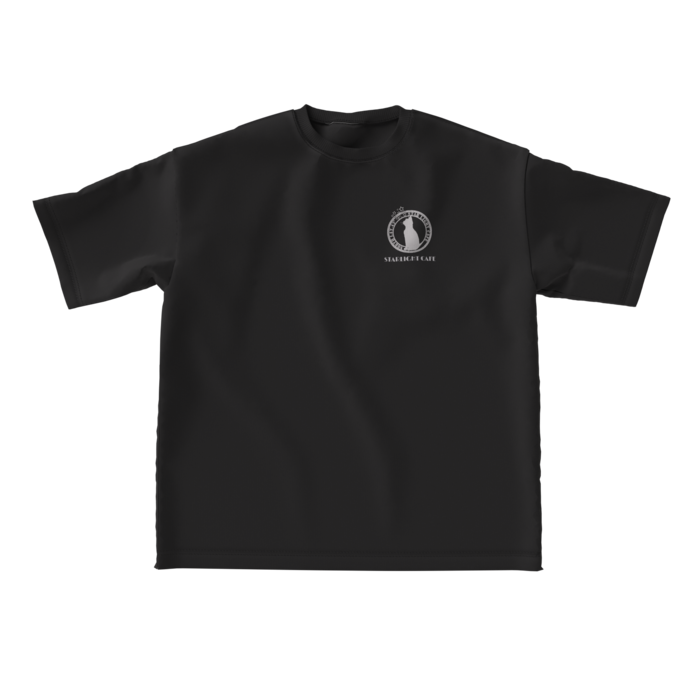 ビッグシルエットTシャツ - L - 両面