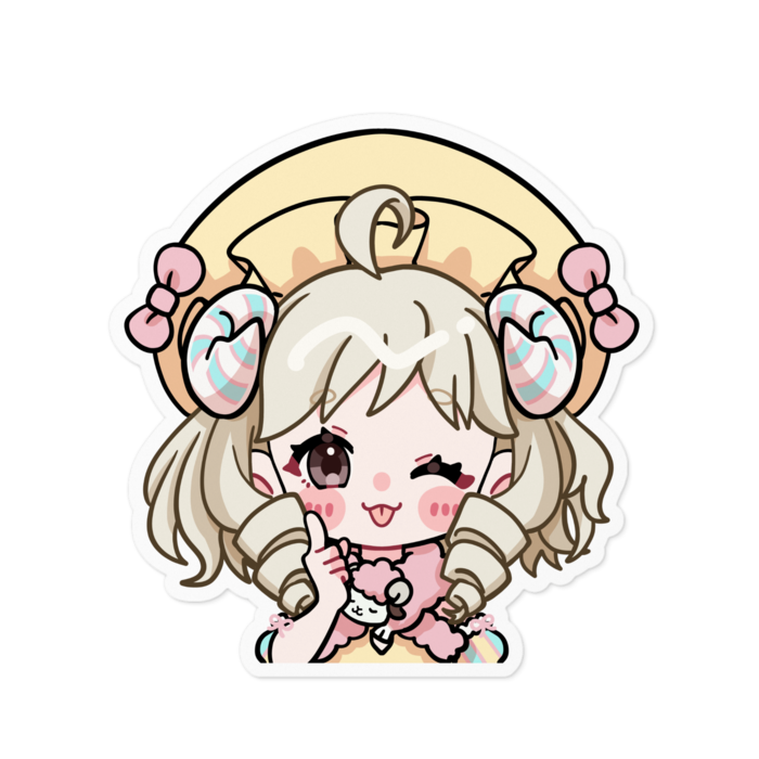 ステッカー≪大≫／てへメア