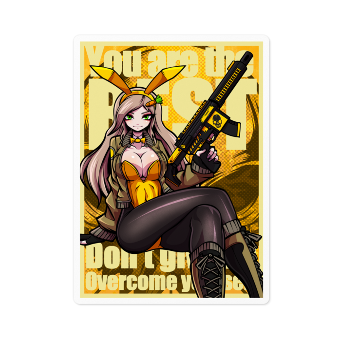 ステッカー - 100 x 100 (mm)
