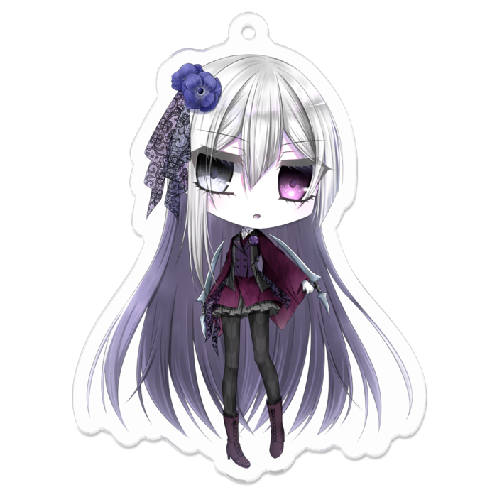 アクリルキーホルダー - 70 x 70 (mm)