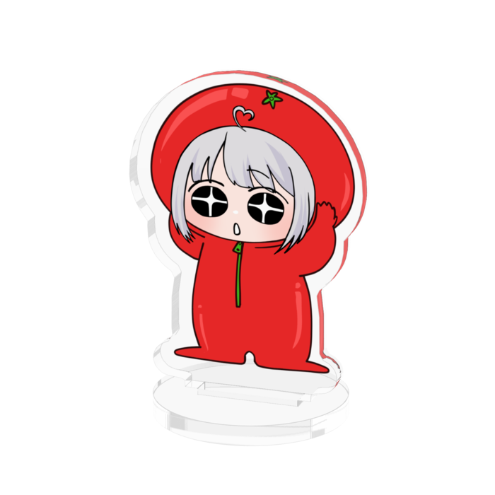 アクリルフィギュア[とまと] - 50x50mm