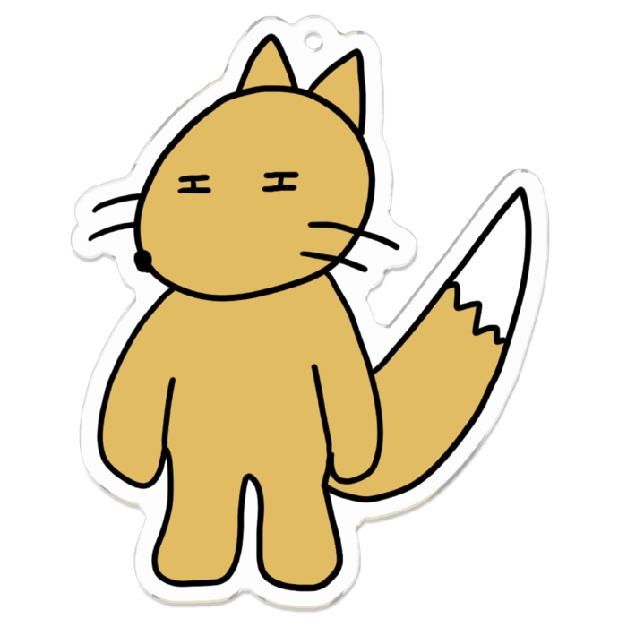 アクリルキーホルダー - 70 x 70 (mm)