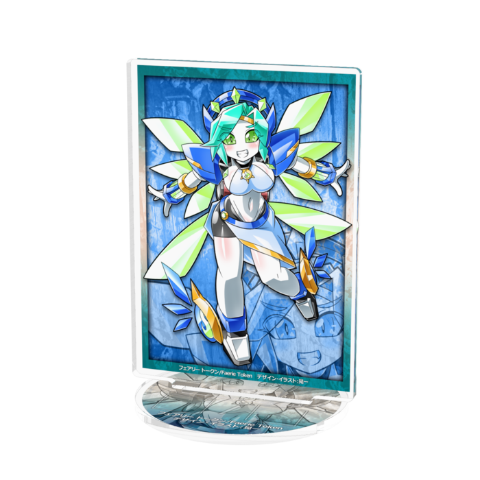 アクリルフィギュアトークン フェアリー 100x100mm