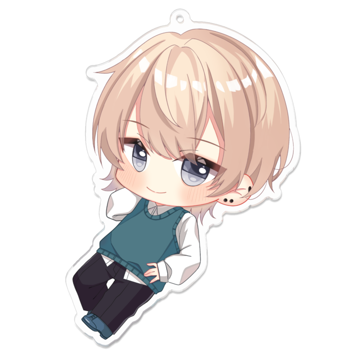 アクリルキーホルダー - 100 x 100 (mm)