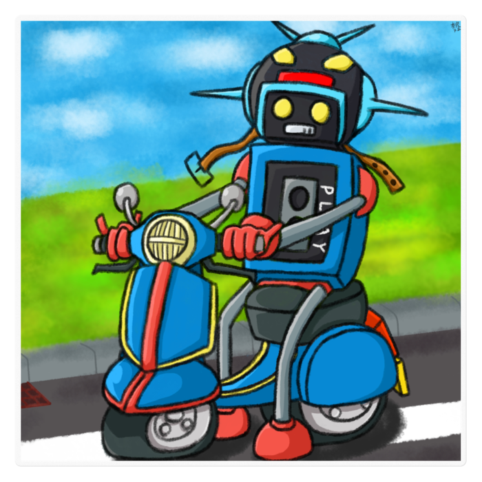 ステッカー - 160 x 160 (mm)(1)