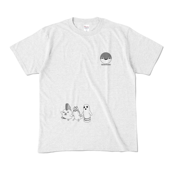 カラーTシャツ - M - アッシュ (淡色)