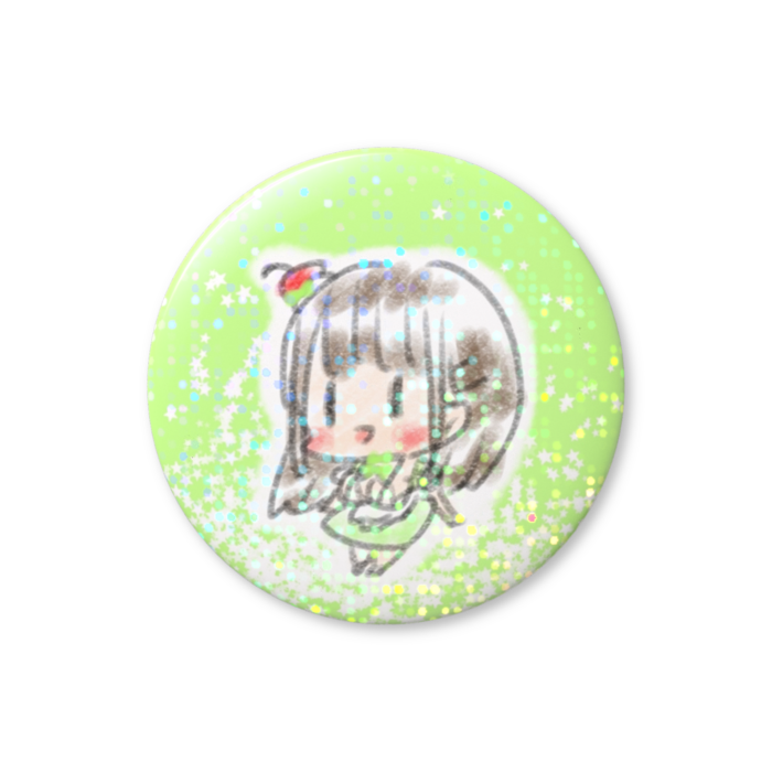 ホログラム缶バッジ - 32mm