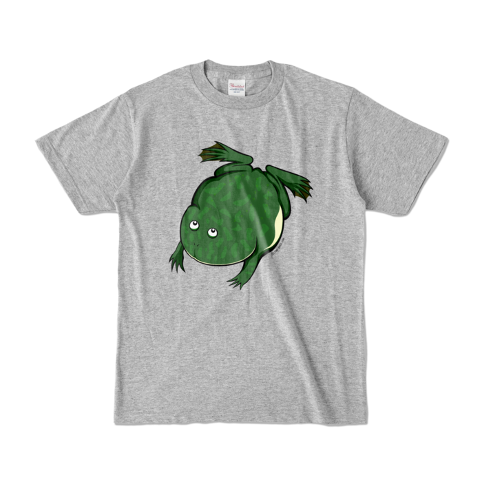 カラーTシャツ - S - 杢グレー (濃色)