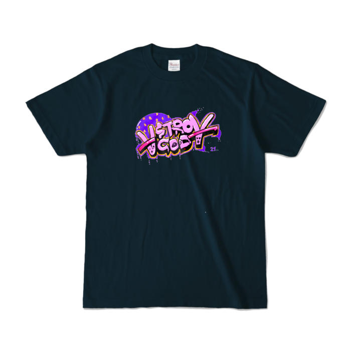 カラーTシャツ - S - ネイビー (濃色)