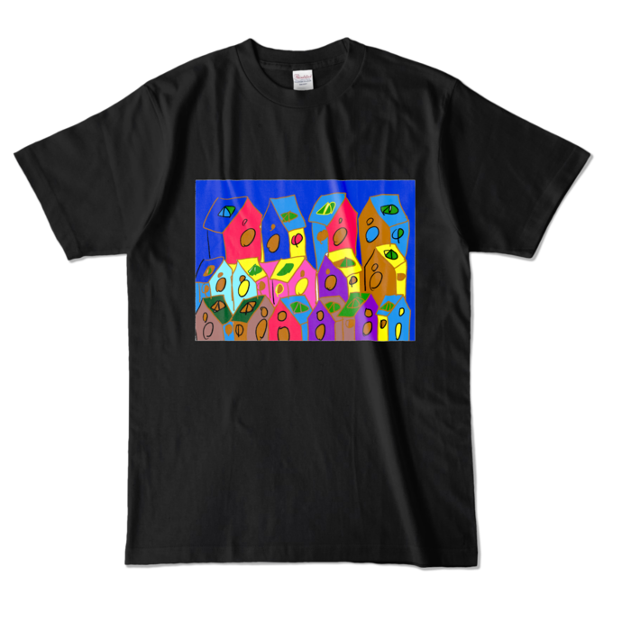 カラーTシャツ - L - ブラック (濃色)