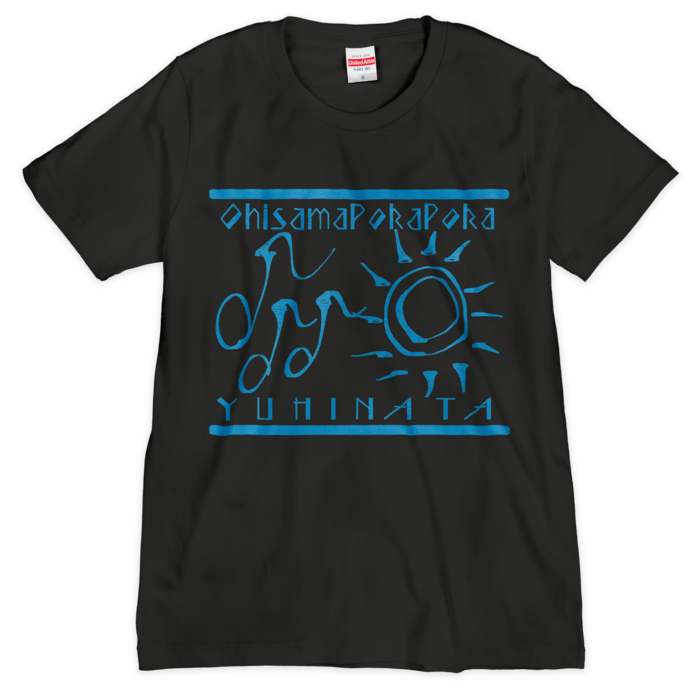 黒地 ブルー - S