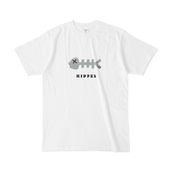 Tシャツ - L - 白【骨】