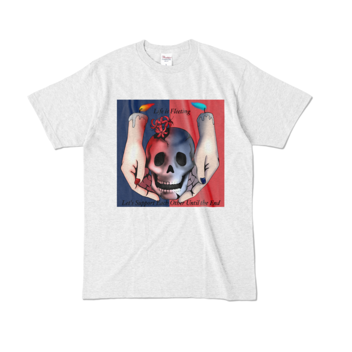 カラーTシャツ - L - アッシュ (淡色)