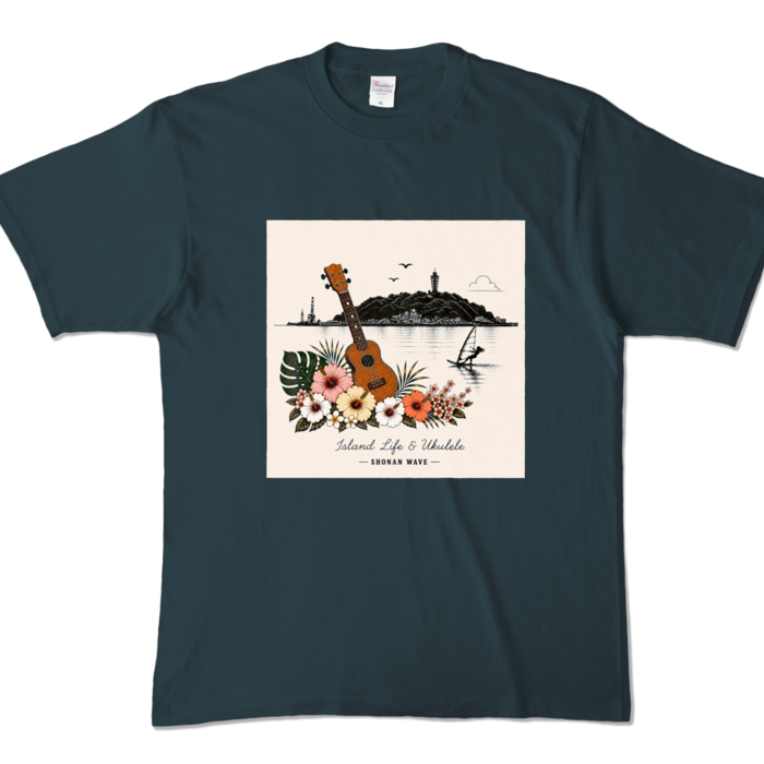 カラーTシャツ - XL - デニム (濃色)
