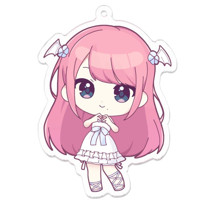 アクリルキーホルダー - 70 x 70 (mm)