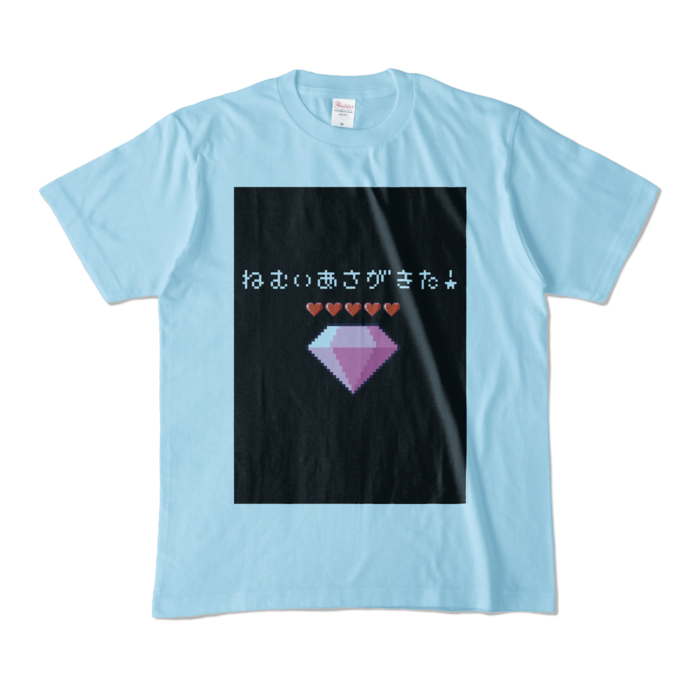 カラーTシャツ - M - ライトブルー (淡色)