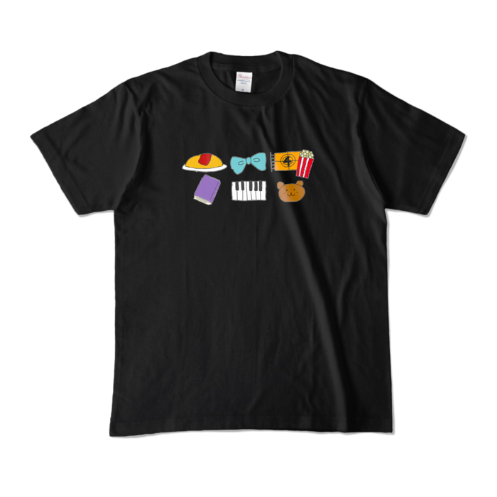 カラーTシャツ - M - ブラック (濃色)