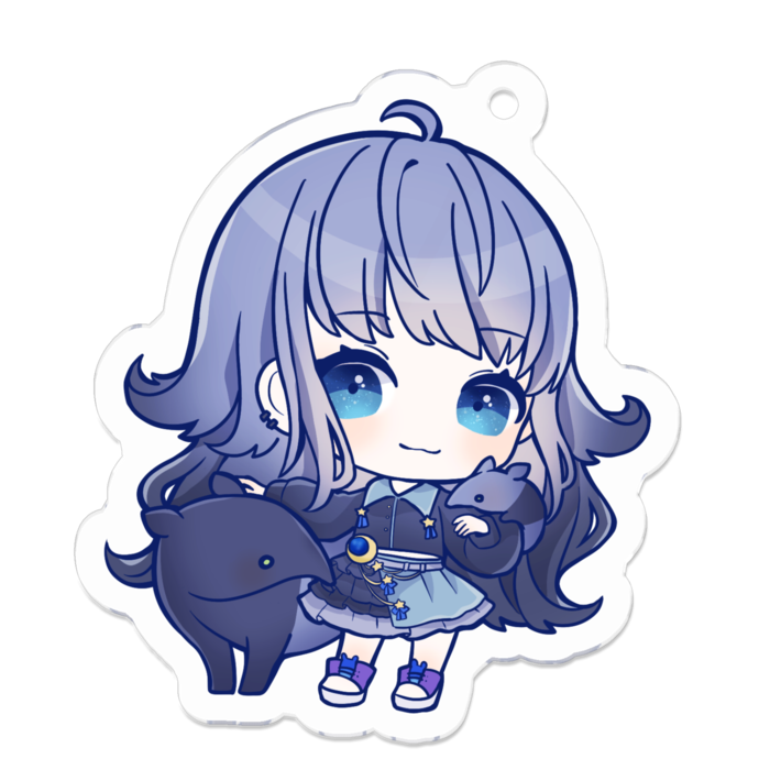 アクリルキーホルダー - 50 x 50 (mm)