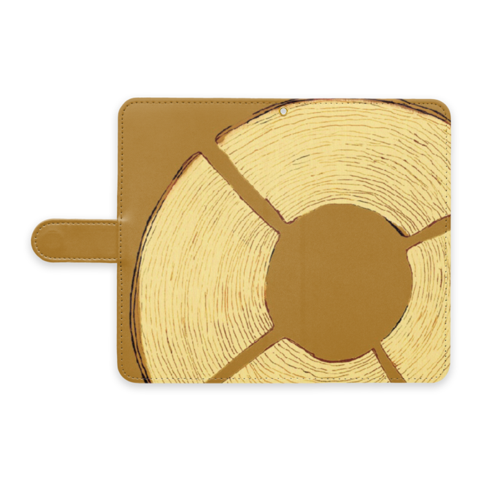 手帳型Androidケース - L - ストラップ穴 あり