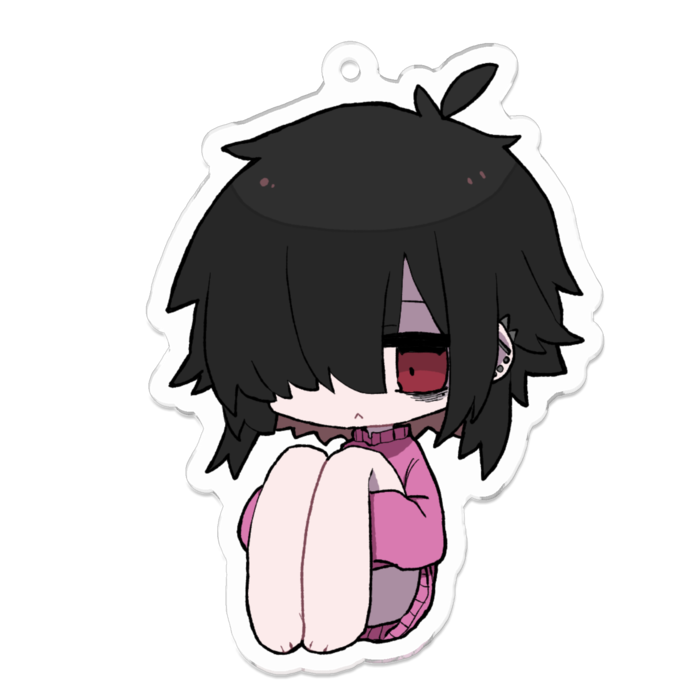 アクリルキーホルダー（コーティング） - 70 x 70 (mm)