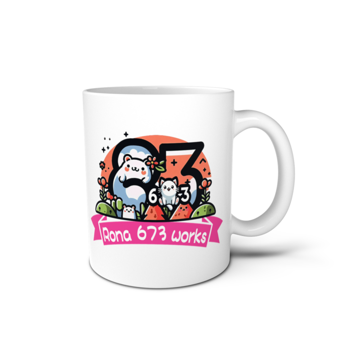 マグカップ - 直径 8 cm / 高さ 9.5 cm