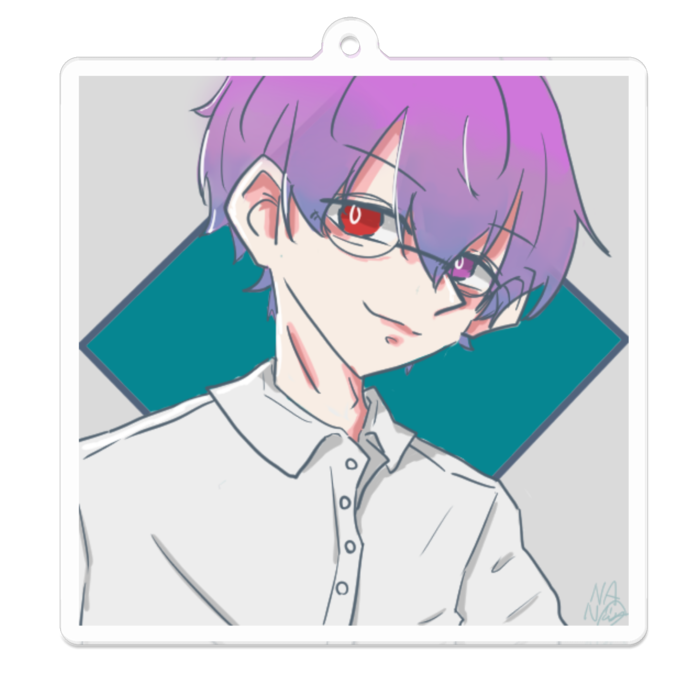 アクリルキーホルダー - 70 x 70 (mm)