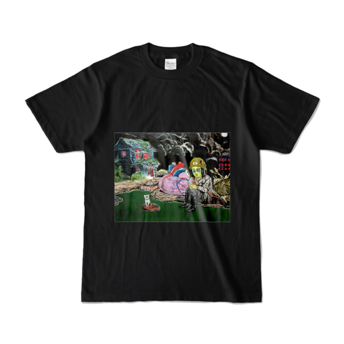 カラーTシャツ - S - ブラック (濃色)