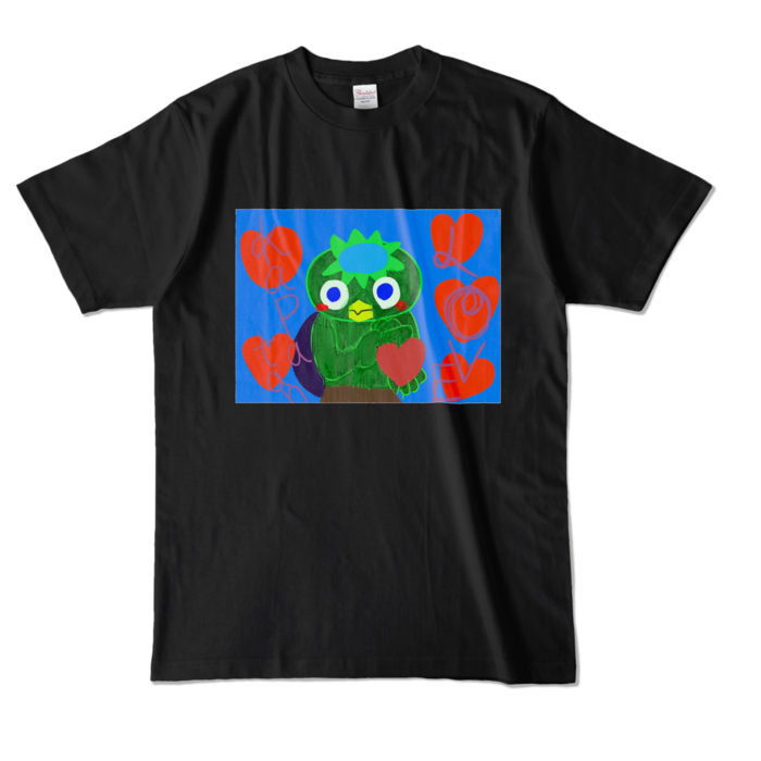 カラーTシャツ - L - ブラック (濃色)