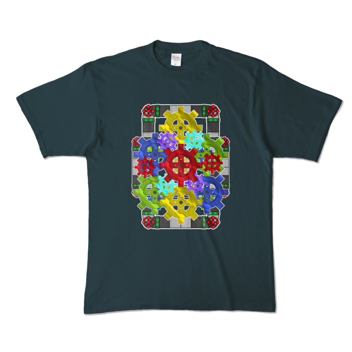 カラーTシャツ - XL - デニム (濃色)