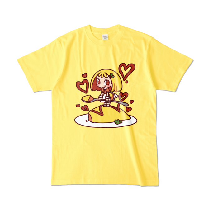 カラーTシャツ - L - イエロー (濃色)