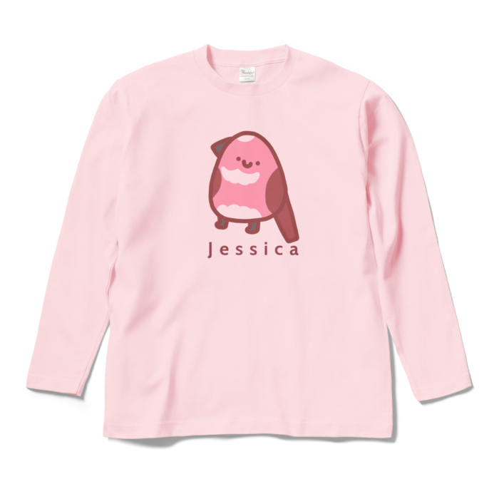 ロングスリーブTシャツ - M - ライトピンク