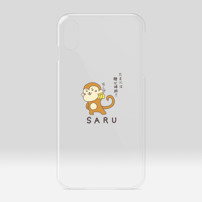 クリアiPhoneケース - iPhone XSMax