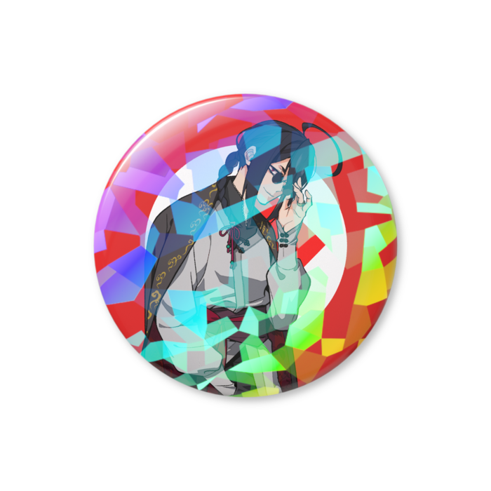 ホログラム缶バッジ - 56mm