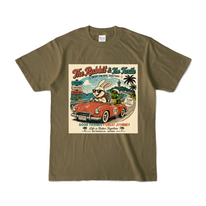 カラーTシャツ - S - オリーブ (濃色)