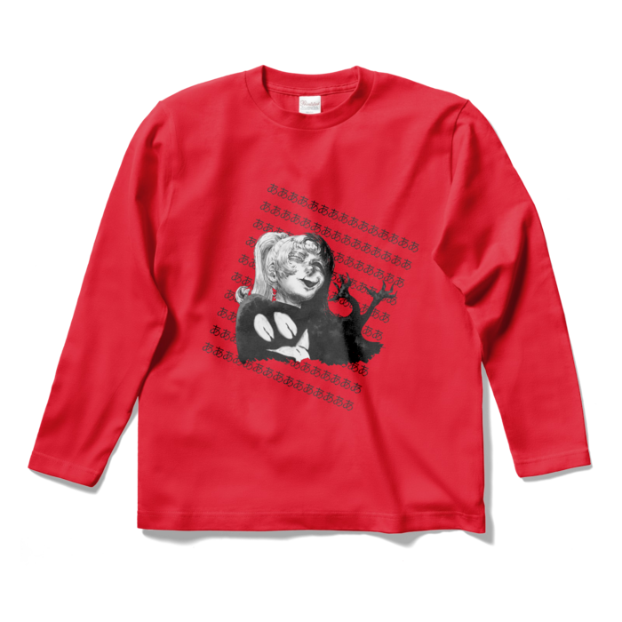 ロングスリーブTシャツ - S - レッド