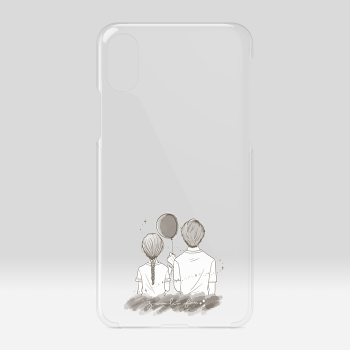 クリアiPhoneケース - iPhone X / XS