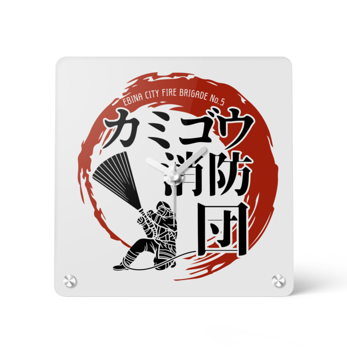アクリル時計 - 150x150mm