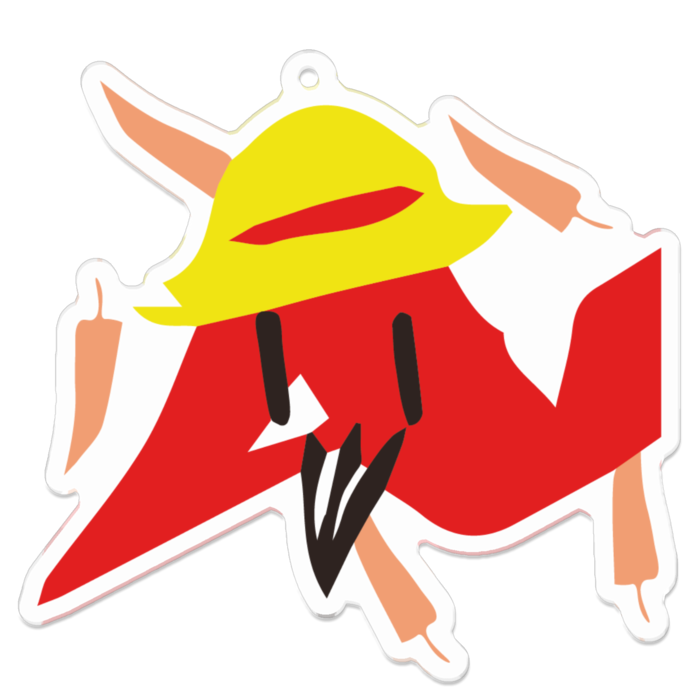 アクリルキーホルダー - 70 x 70 (mm)