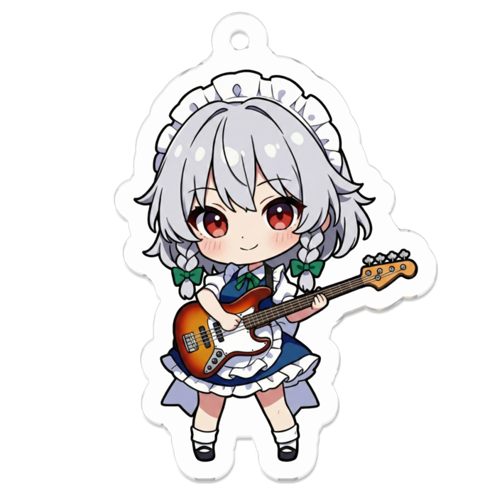 アクリルキーホルダー - 50 x 50 (mm)(キャラのみ)