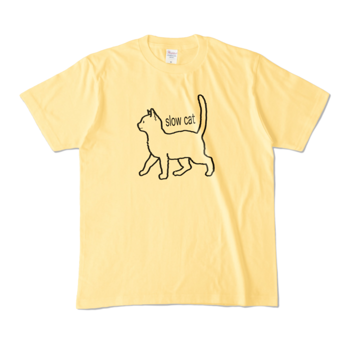 カラーTシャツ - M - ライトイエロー (淡色)
