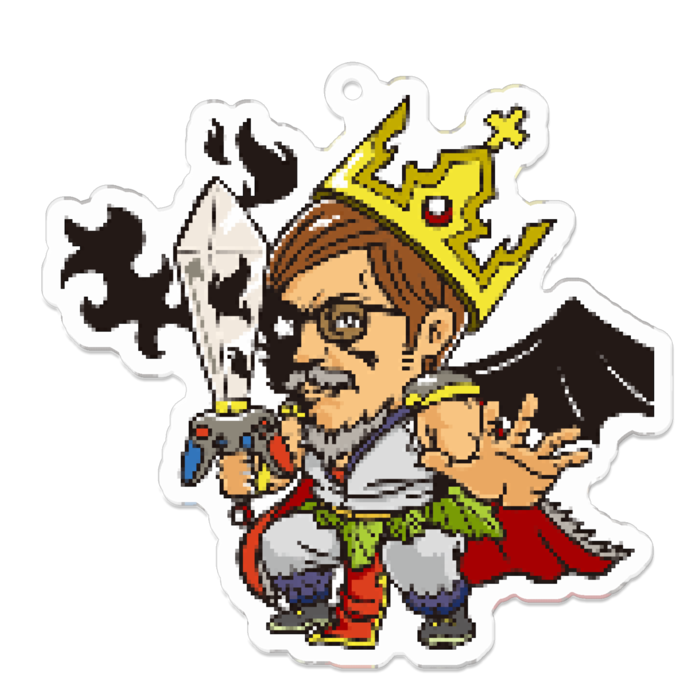 アクリルキーホルダー - 70 x 70 (mm)