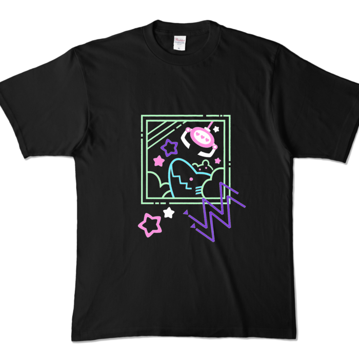 カラーTシャツ - XL - ブラック （濃色）