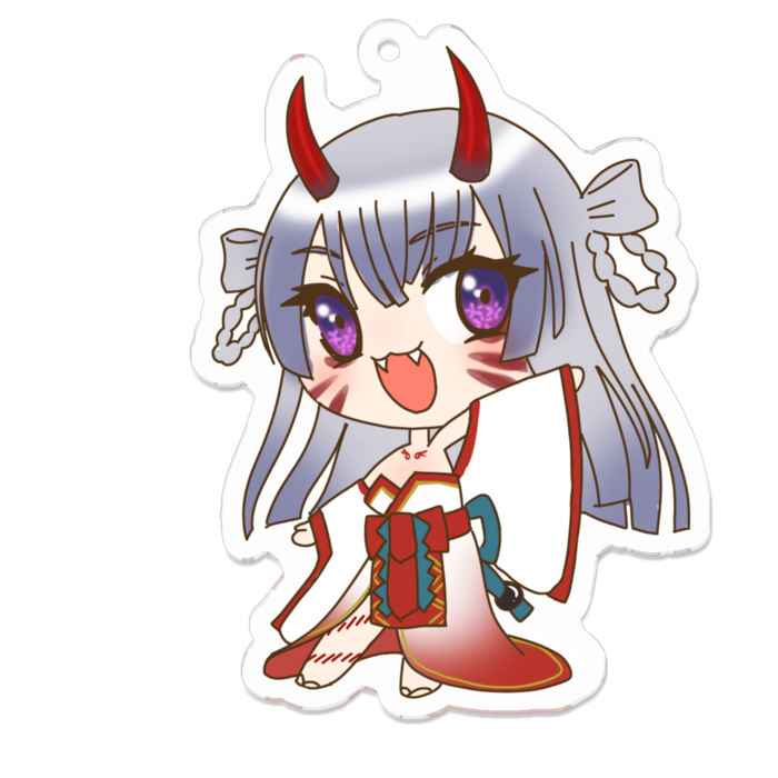 アクリルキーホルダー - 70 x 70 (mm)