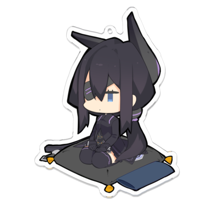 アクリルキーホルダー - 100 x 100 (mm)